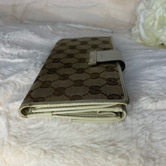 Authentic Gucci Monogram Long Wallet - Picture 5 of 14